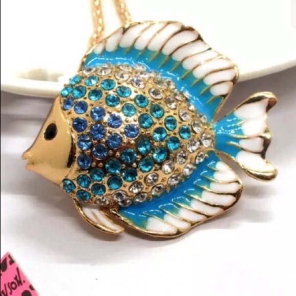 Betsey Johnson Jewelry - Betsey Johnson fish necklace Betsey Johnson Jewelry - Betsey Johnson fish necklace